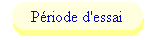 Période d'essai